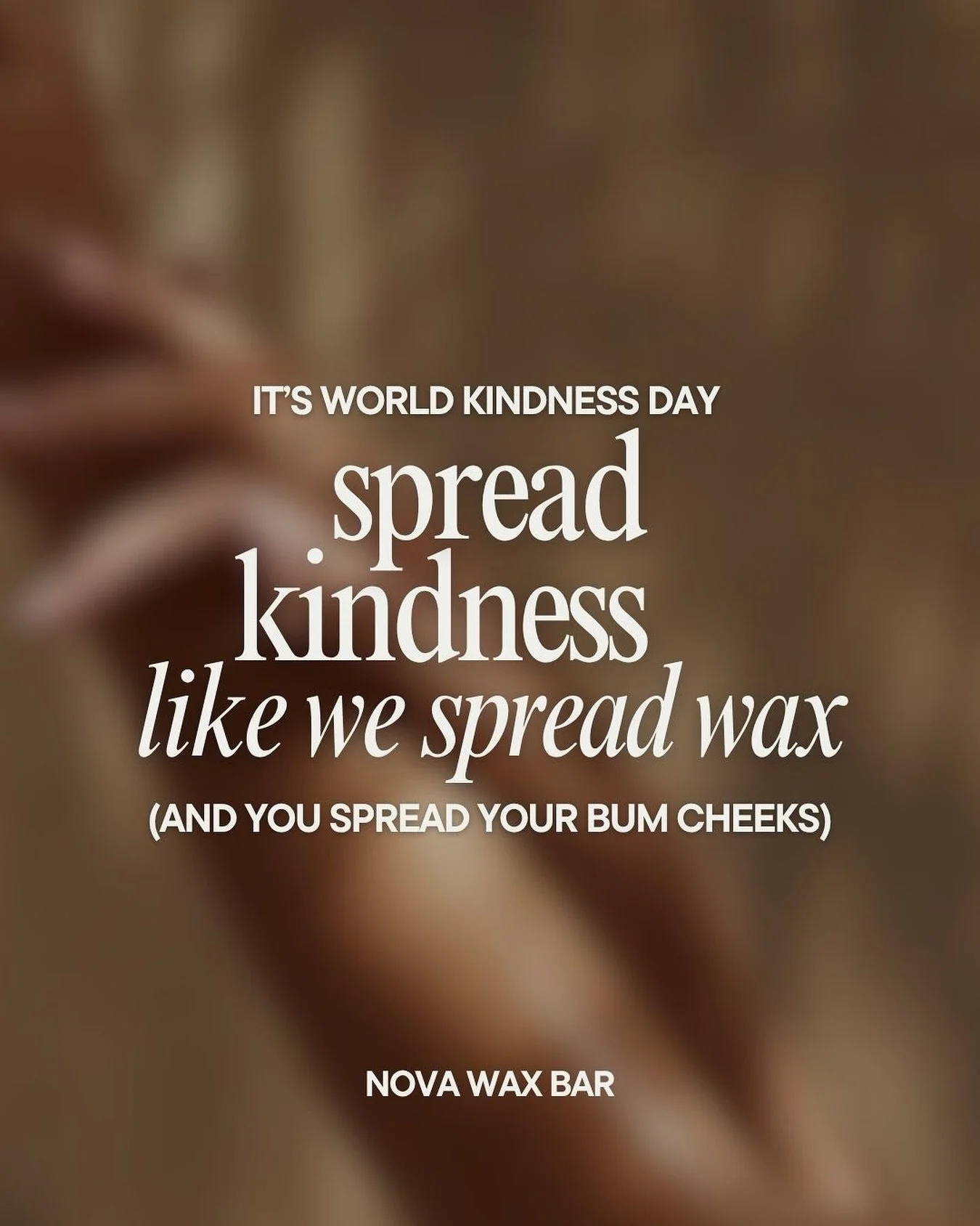 Happy World Kindness Day 💛

At Nova, we&rsquo;re big believers that kindness goes a long way. Thanks for always showing up with good vibes, open hearts,
and occasionally&hellip; well&hellip; open everything.

We love y&rsquo;all for it 🤭

Continue 