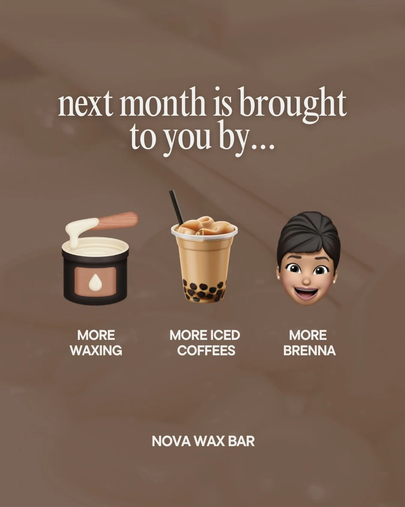 More Brenna. More days. More of what you love. 💛

Starting in April, Brenna is now available Wednesdays, Thursdays, and Saturdays so booking just got a whole lot easier.

Snag your spot before her books fill up. Link in bio.