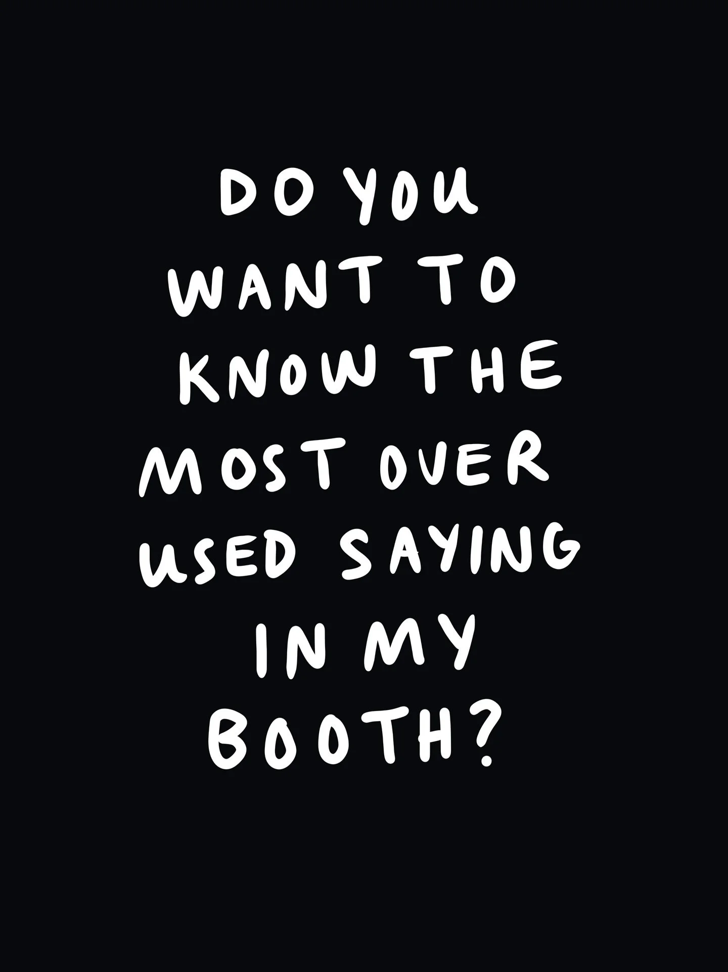 I&rsquo;m not mainstream.
I&rsquo;m Rubbish. And that&rsquo;s the point. 
Book me&hellip; cos human is better.

#RubbishPortraits #HumanPhotoBooth #NotYourAveragePhotoBooth #3MinutePortraits #EventEntertainment #LiveArt #BishBashBosh