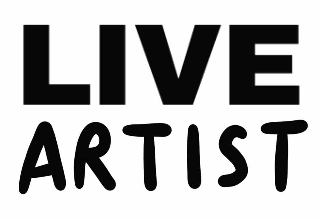 Live Portrait Booth for weddings &amp; events /Rubbish Portraits by Lucie Sheridan 