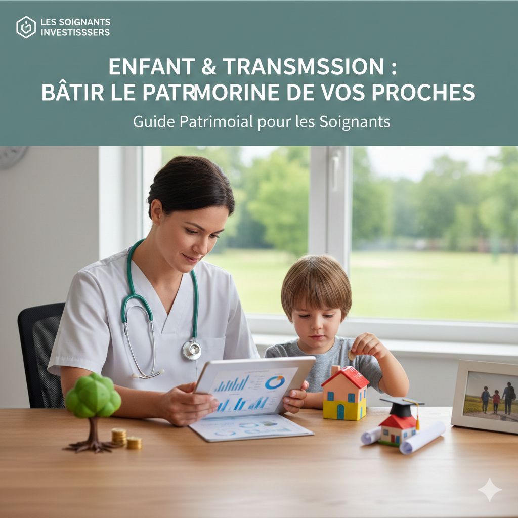 Enfant et transmission : comment bâtir le patrimoine de vos proches quand on est soignant ?