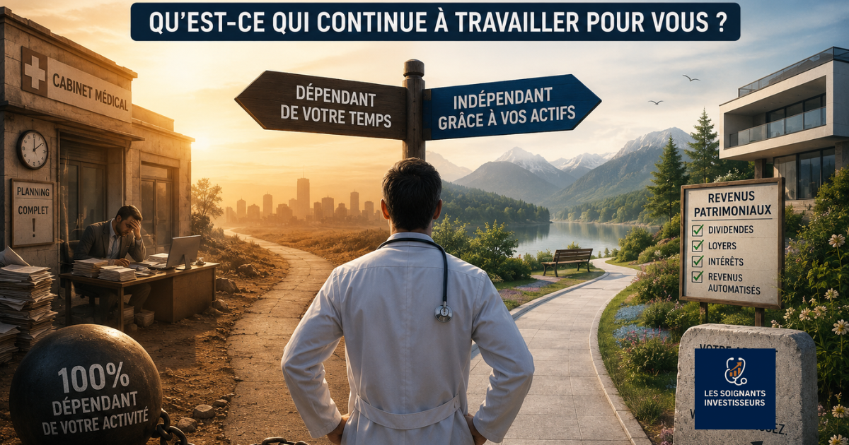 Du revenu actif au patrimoine productif : comment sécuriser l’avenir financier des soignants ?