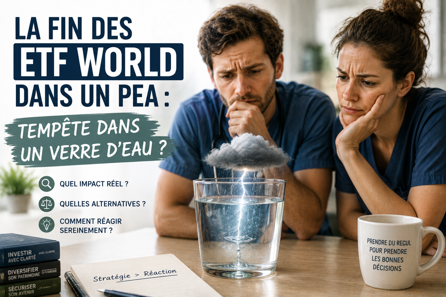 Fin des ETF synthétiques dans le PEA : menace ou fausse alerte pour les soignants ?