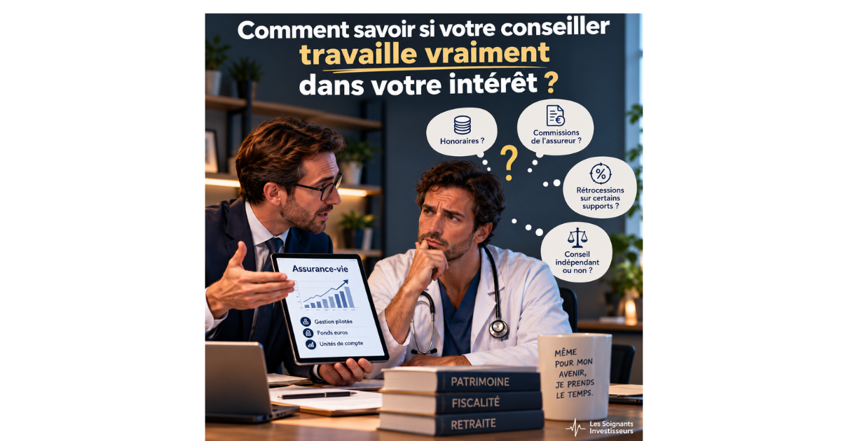 Gestion de patrimoine : Comment auditer et choisir son conseiller financier quand on est soignant