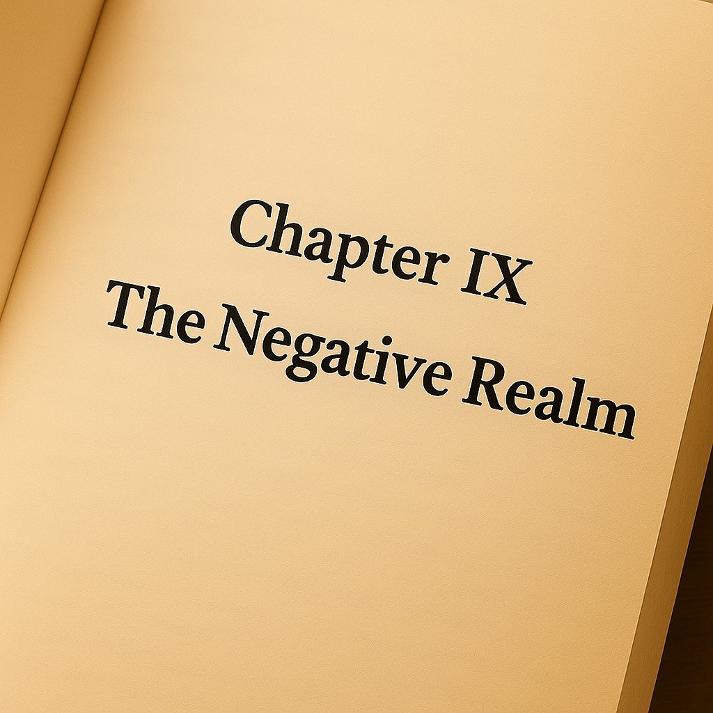 “Chapter IX: The Negative Realm”