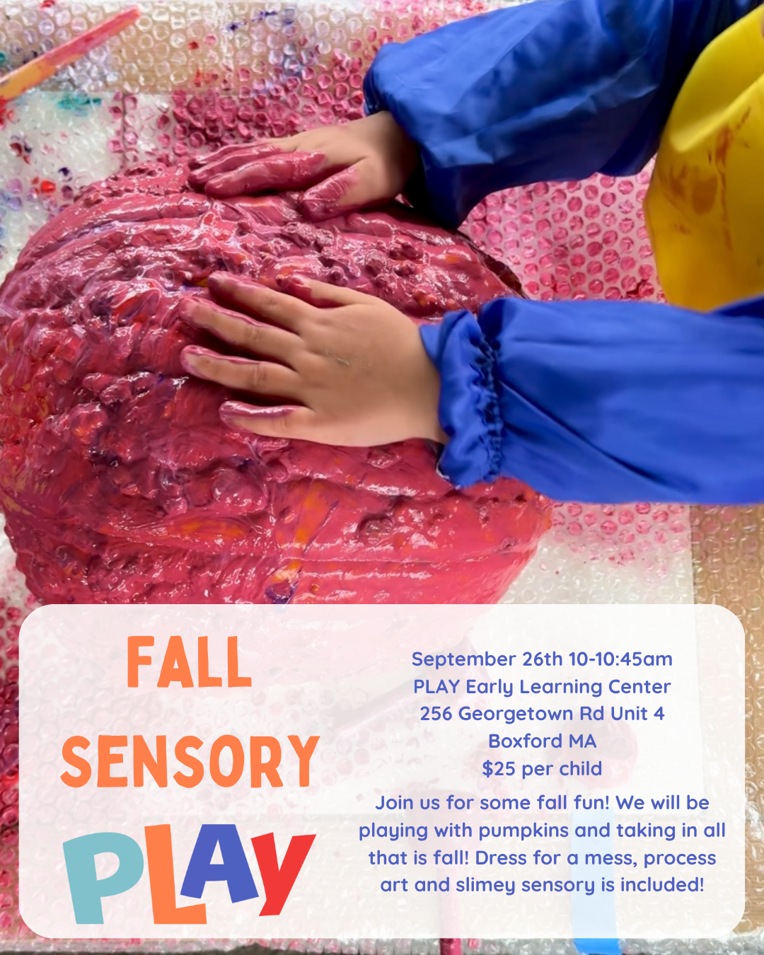 Fall Sensory Class