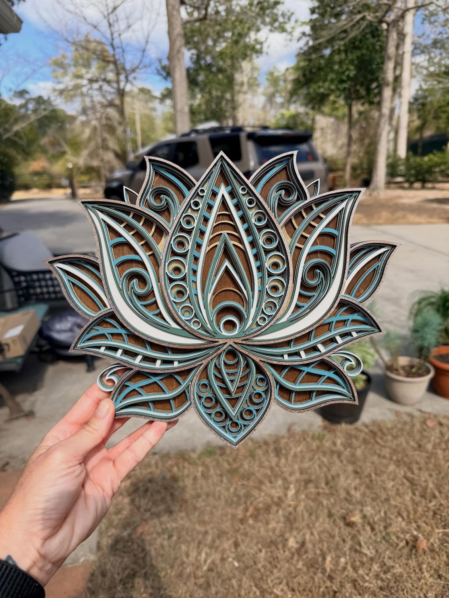 SHOP LINK IN BIO! 🛍️ 

Bring harmony and grace into your space with the 5-Layer Lotus Flower, a beautifully layered design inspired by the timeless symbol of purity and growth. Each petal unfolds in delicate detail, representing balance, renewal, an