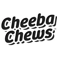 Chewy Chews logo in black and white.