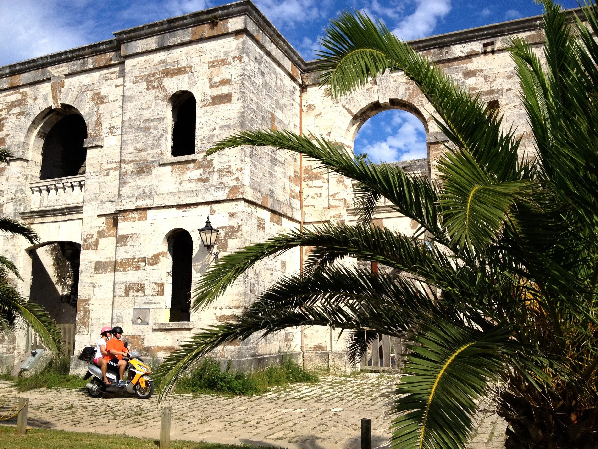 Scooter in Bermuda