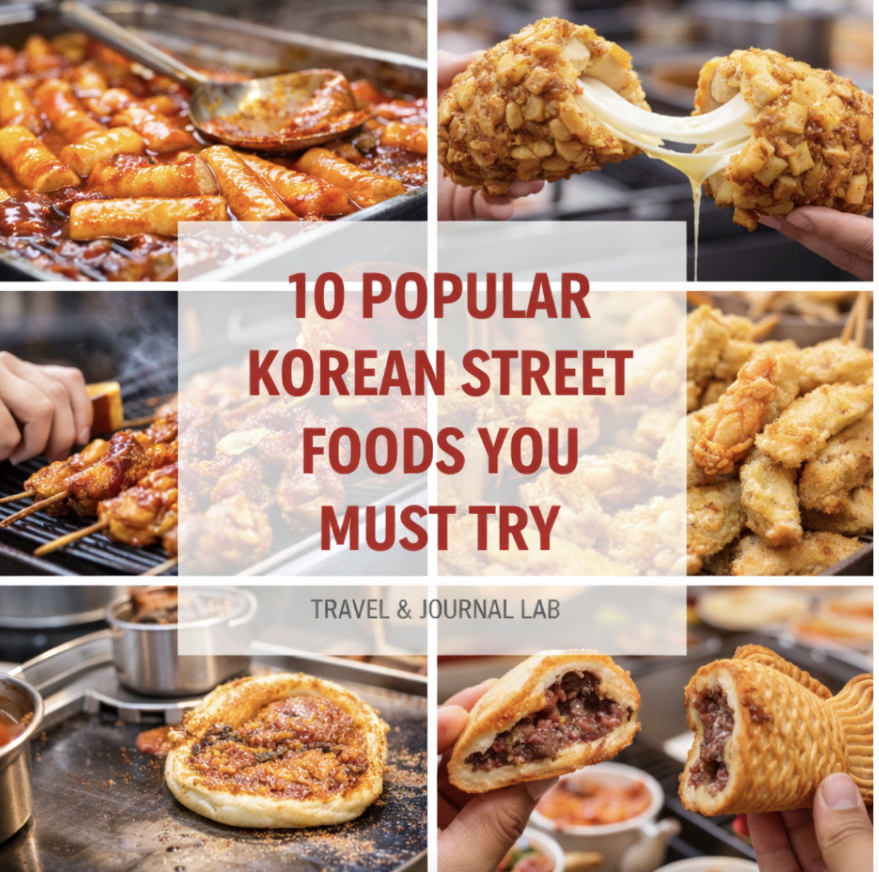 10 Popular Korean Street Food You Must Try