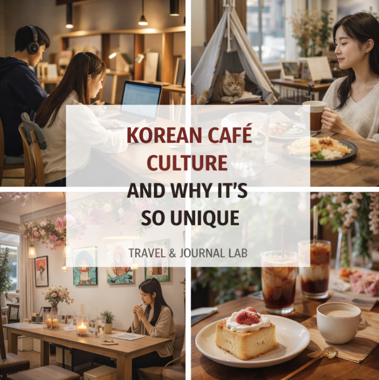 Korean Café Culture and Why It’s So Unique