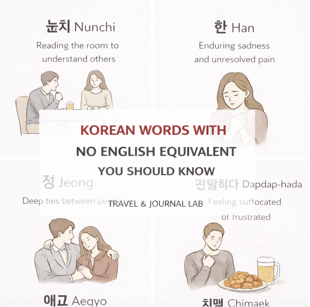 Korean Words with No English Equivalent You Should Know