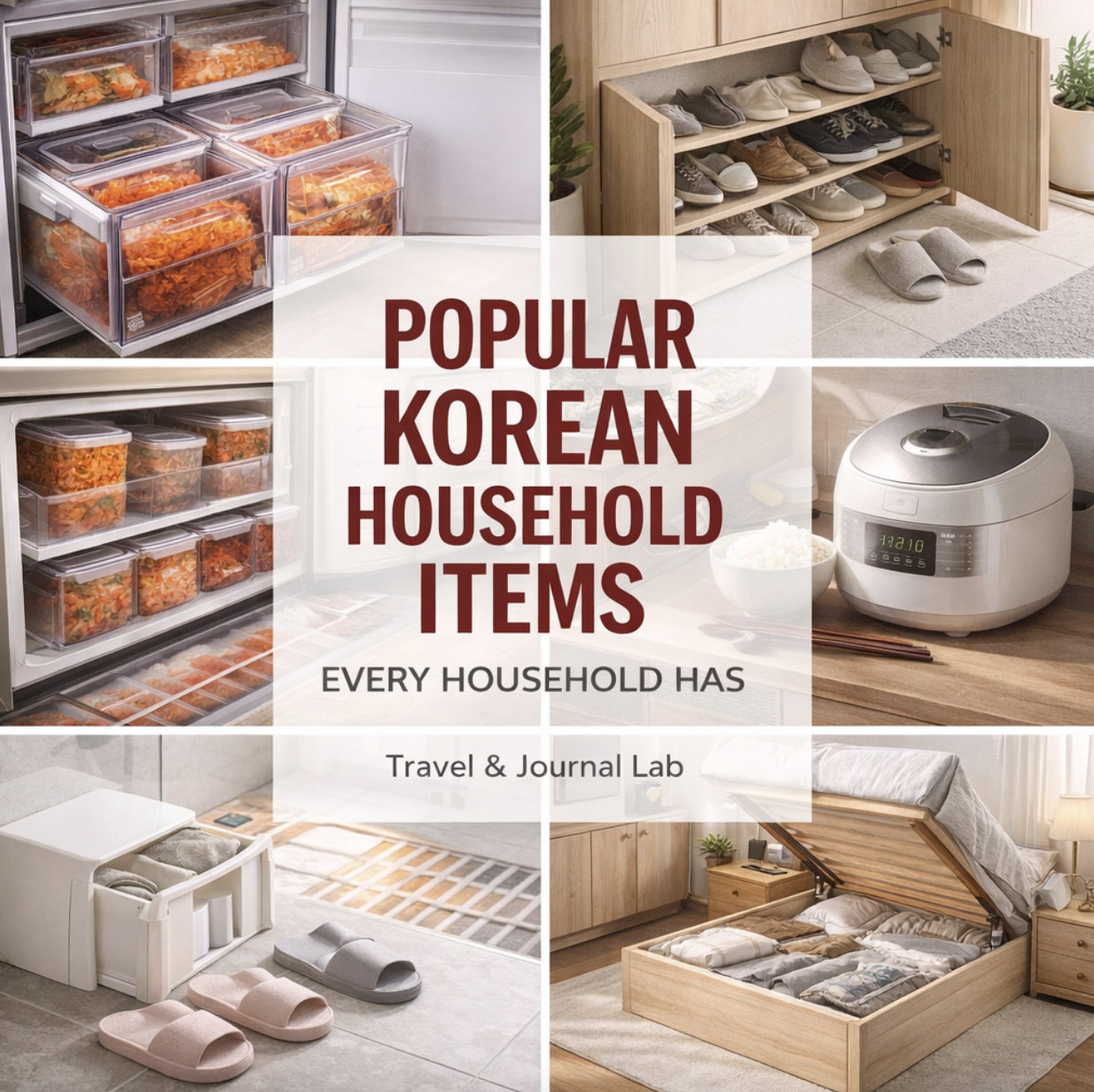 Popular Korean Household Items Every Household Has