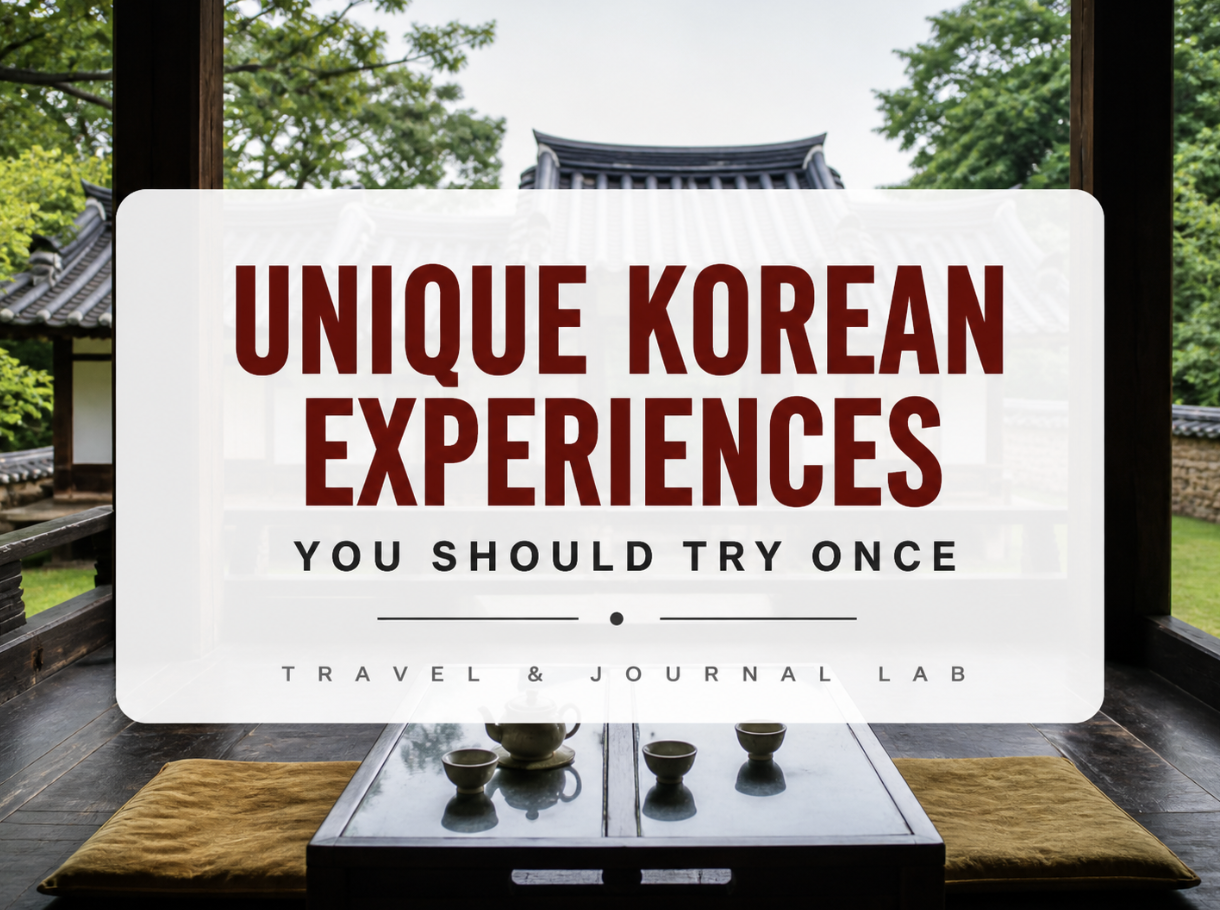 Traditional Korean Houses (Hanok)