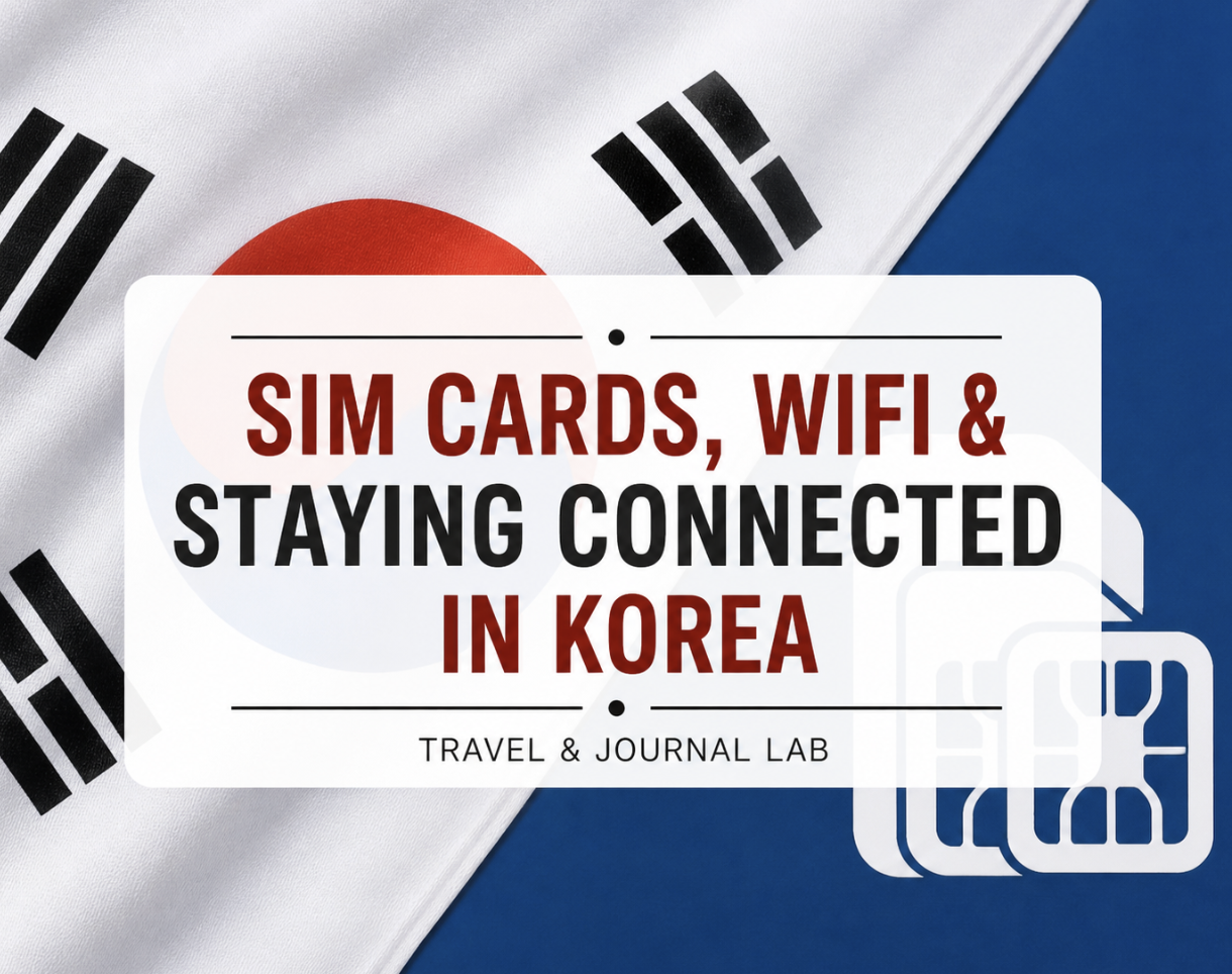 SIM Cards, WiFi &amp; Staying Connected in Korea