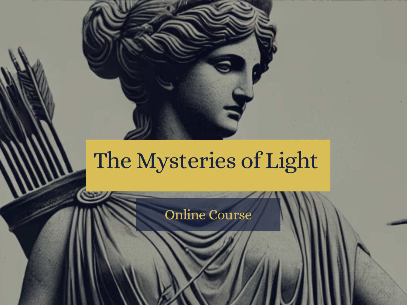 The Mysteries Of Light Online Course