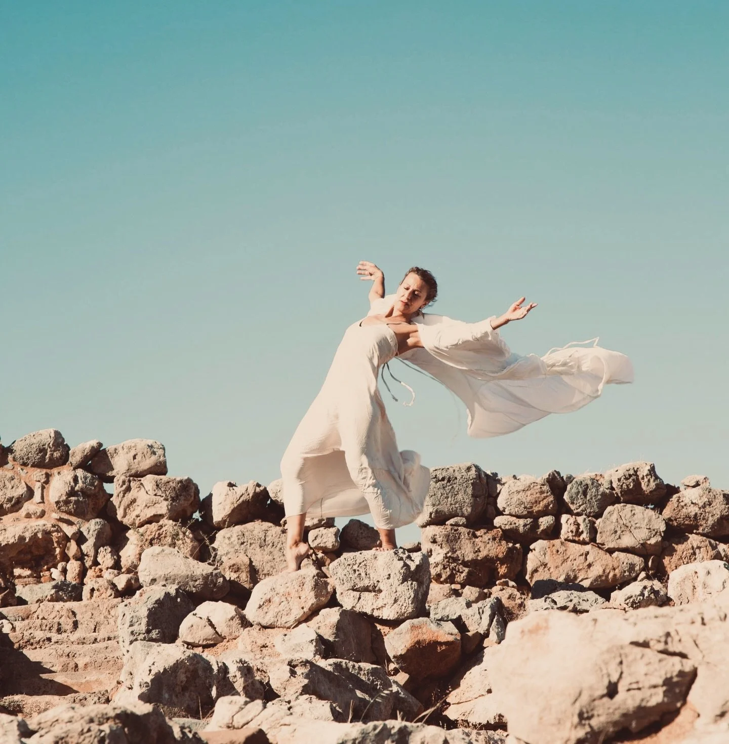 * Plato said: watch how someone moves and you will understand how they think.

When the ancient site moves the body and the elements enter without asking, something inside me remembers what it means to be held by something larger than yourself.
.
.
.