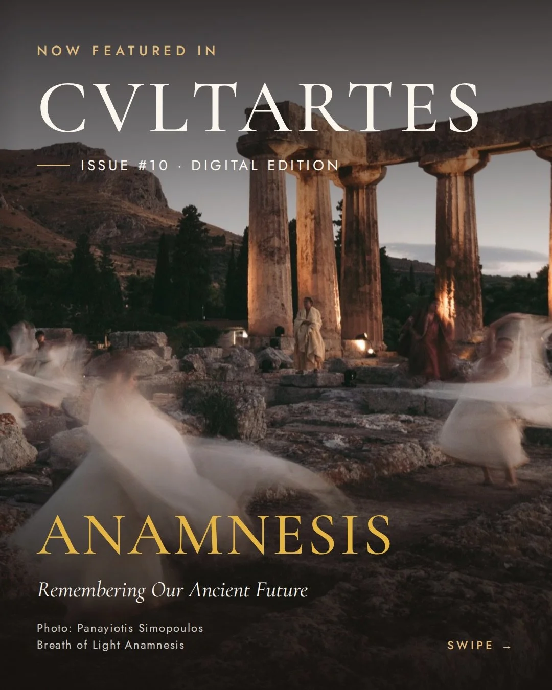 I&rsquo;m very happy to share that ANAMNESIS is featured in the 10th edition of CVLTARTES Magazine,  an independent international culture magazine devoted to discovering and giving visibility to unconventional, emerging and distinctive artistic voice