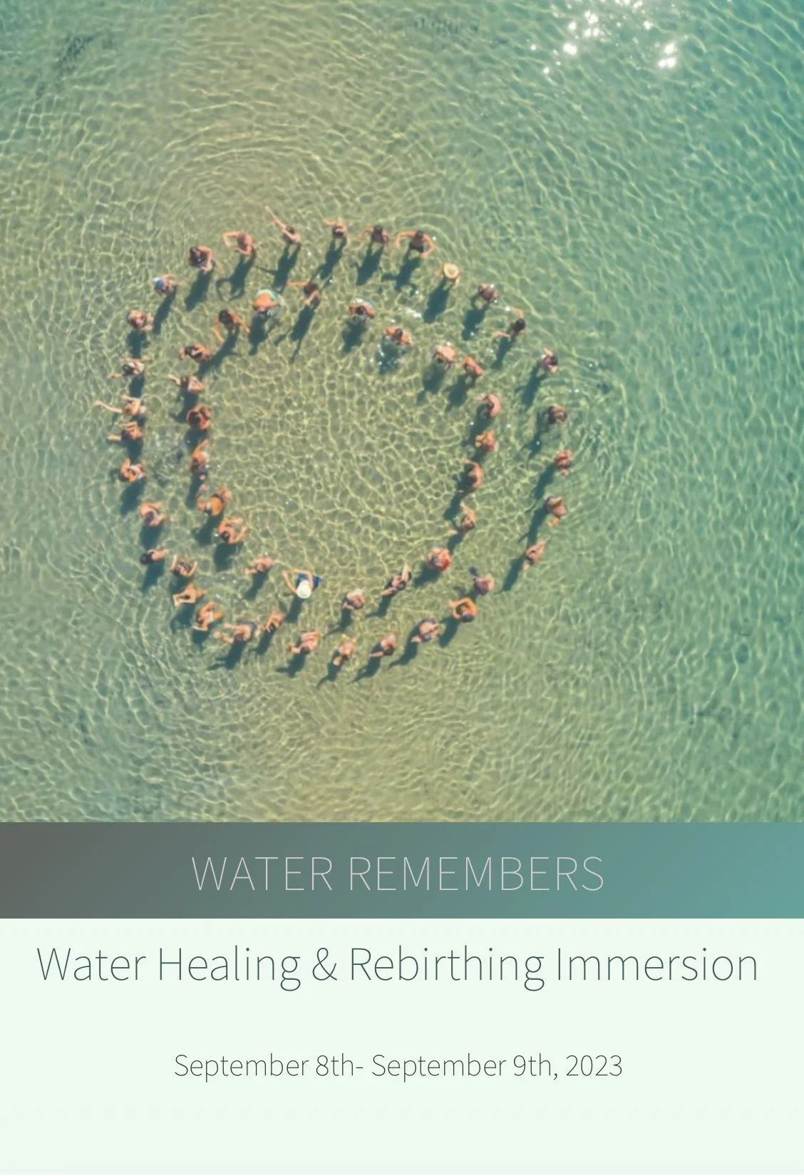 Embodied spirituality, ancient wisdom and water immersion  retreat with Apostolia Papadamaki in greece