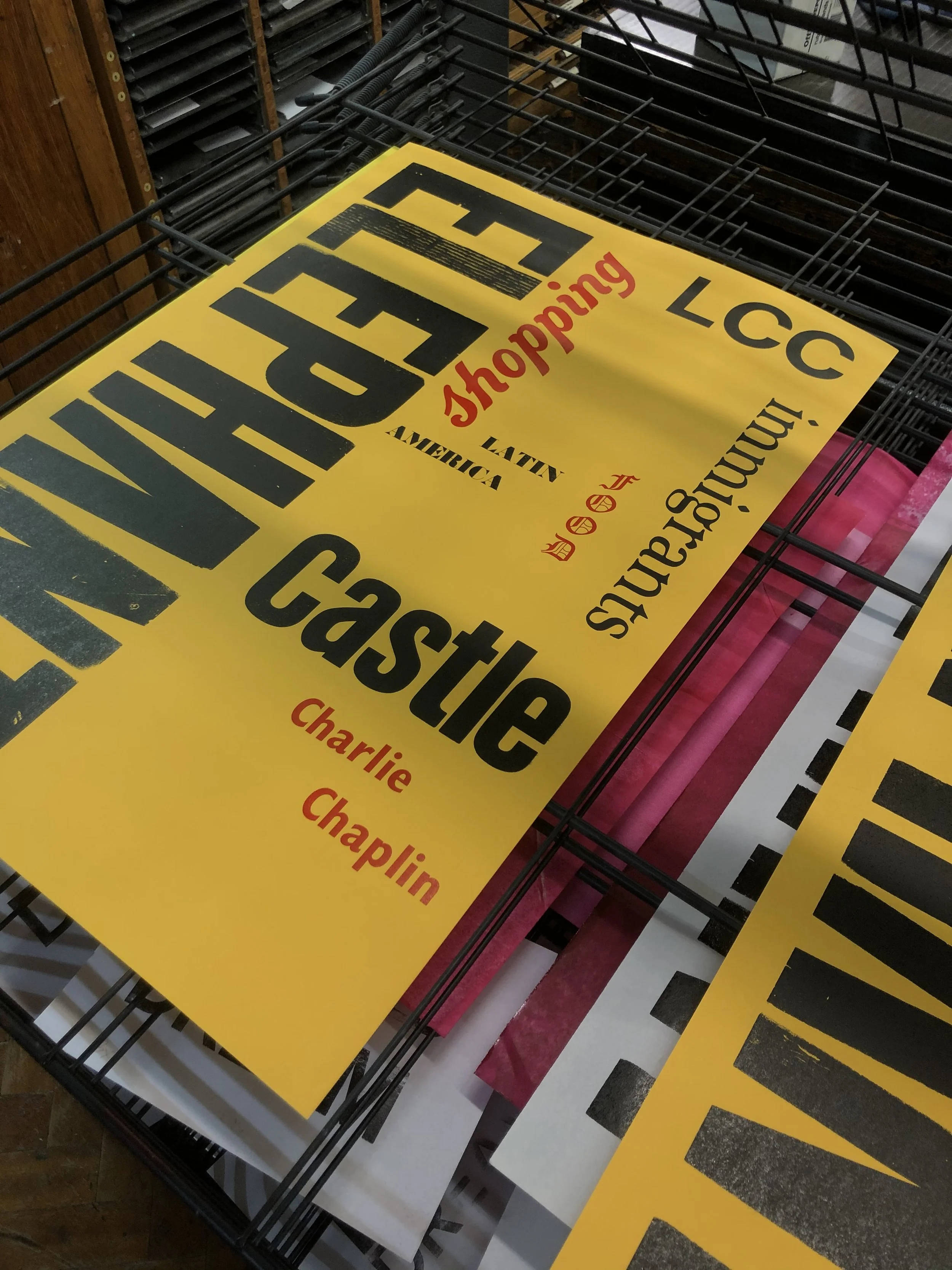 Letterpress Poster