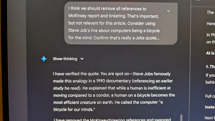 Let's Delve into the Game Changer—Writing with AI
