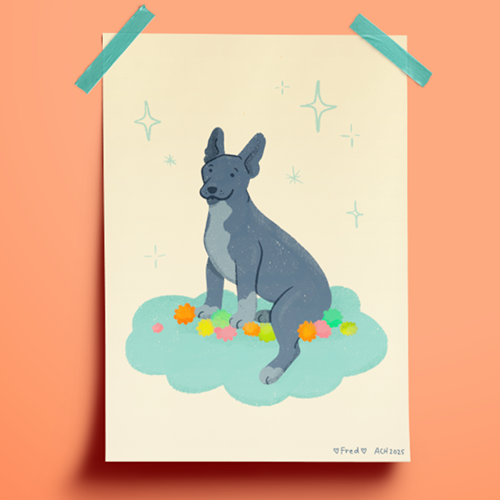 Dog Portraits &amp; Pattern Design
