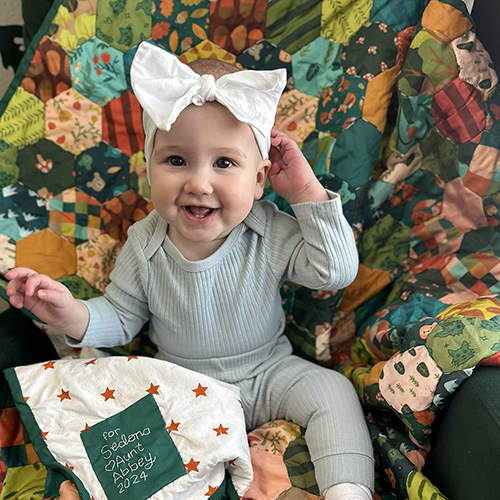 Custom Pattern Baby Quilt 