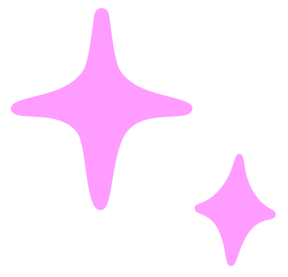 two purple starbursts