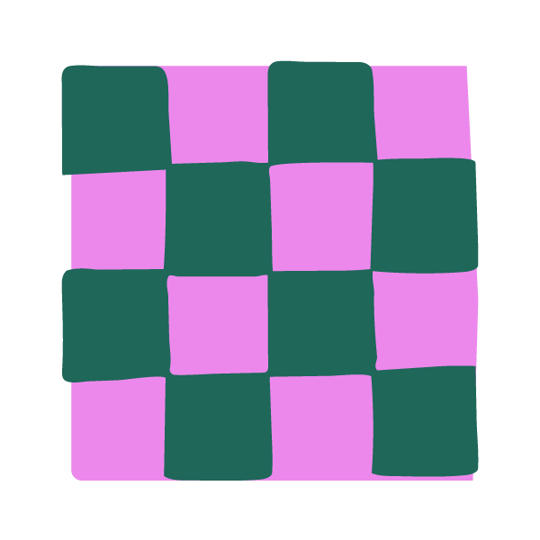 Checkerboard pattern icon