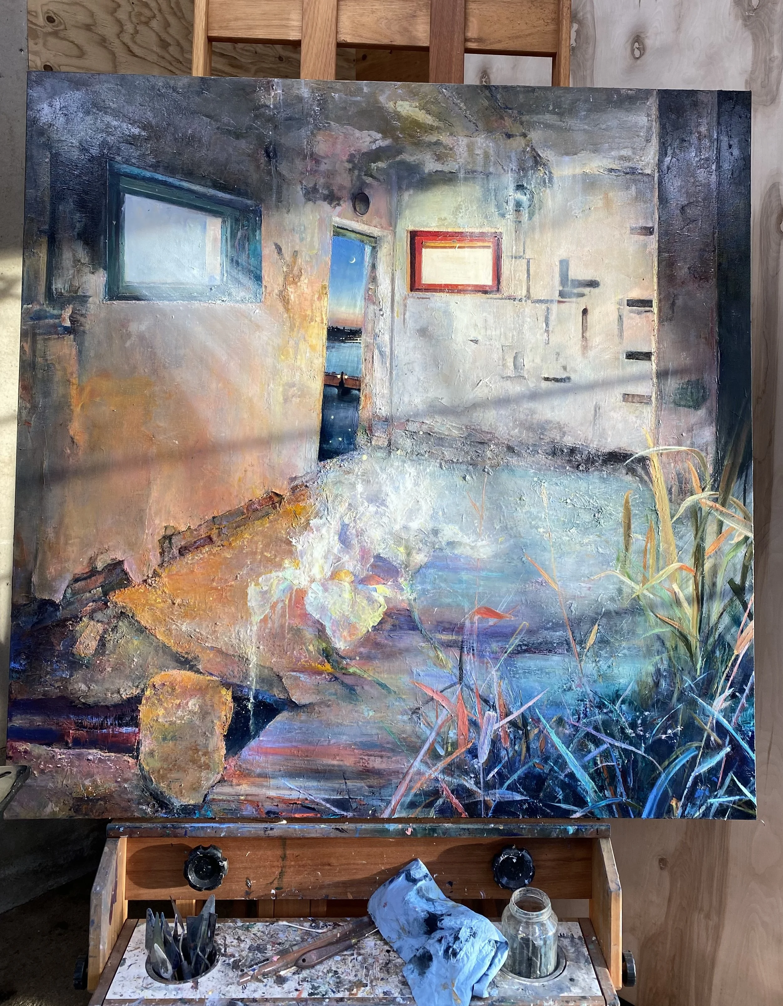 "To the Moon and Back" natural lighting, textural experience