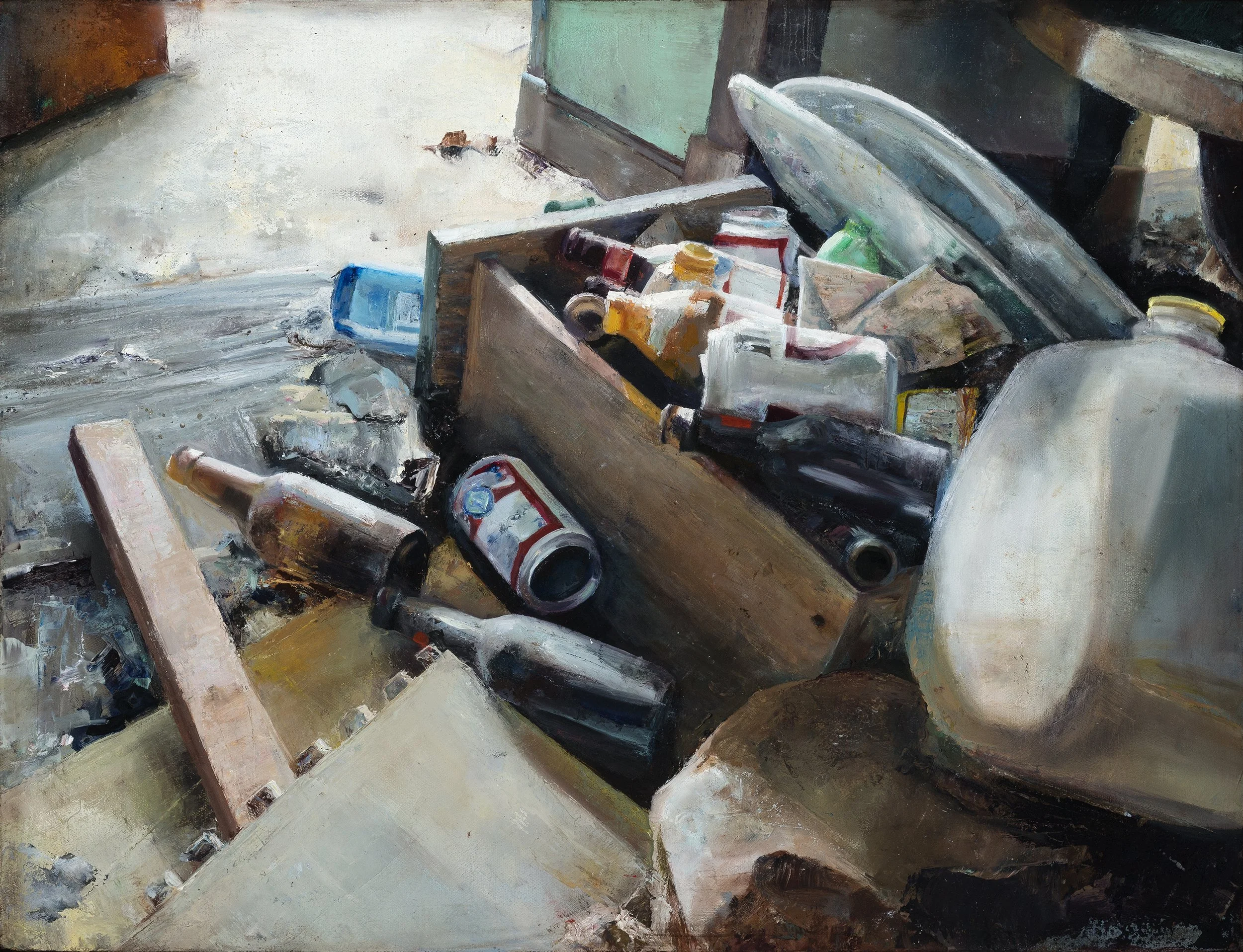 "Remnants", Oil on linen, 18" x 24", 2012
Private Collection