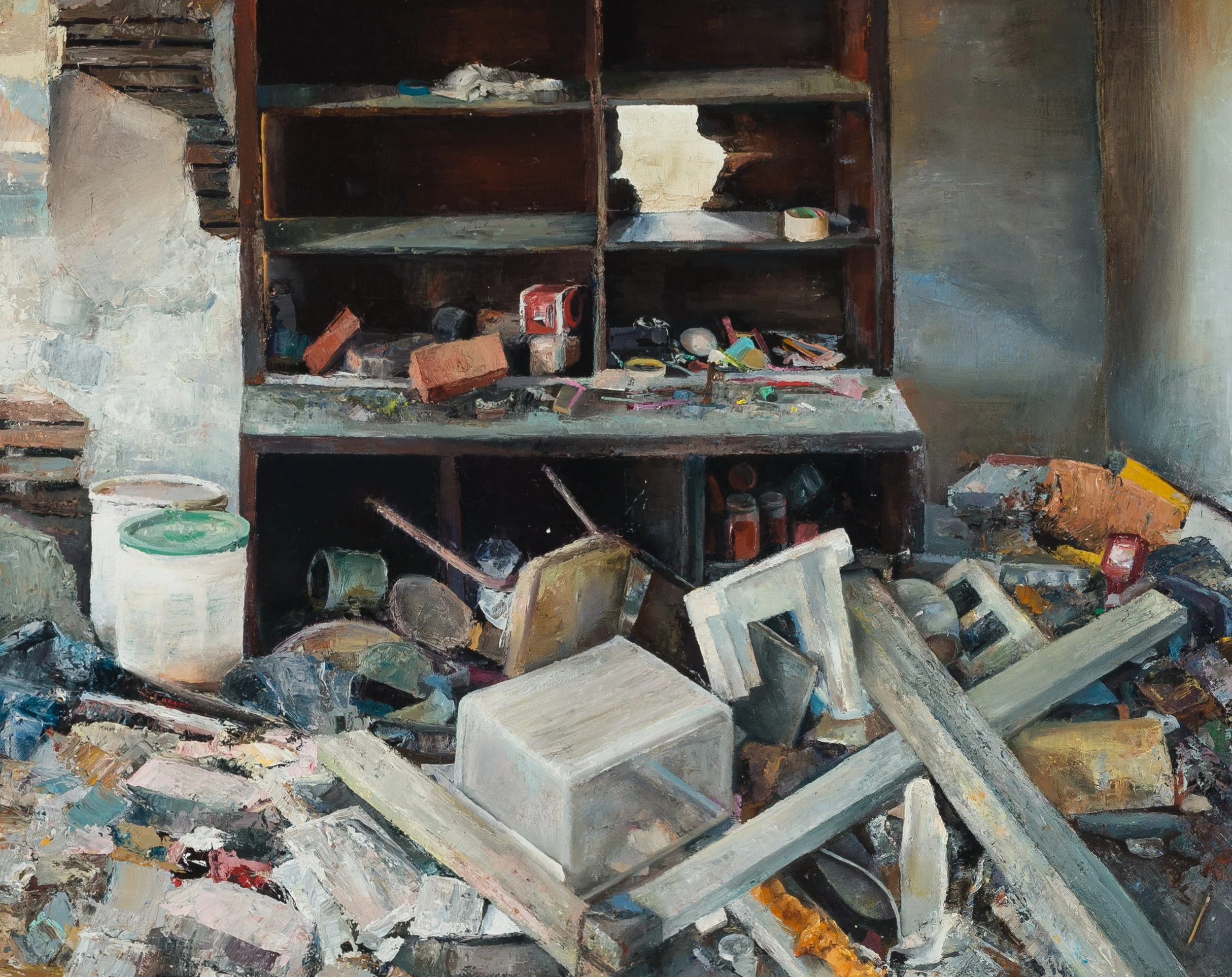 "A Mother's Grief", Detail