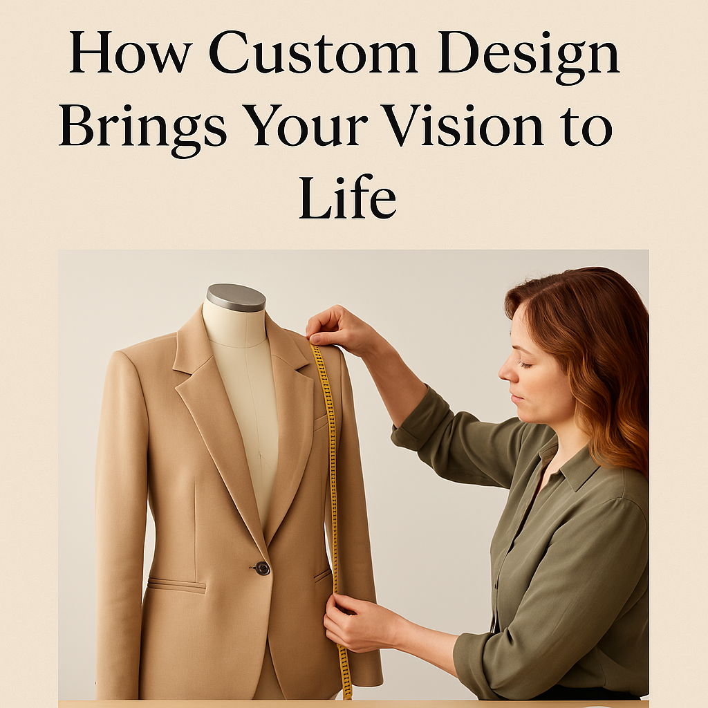 The Art of Bespoke: How Custom Design Brings Your Vision to Life