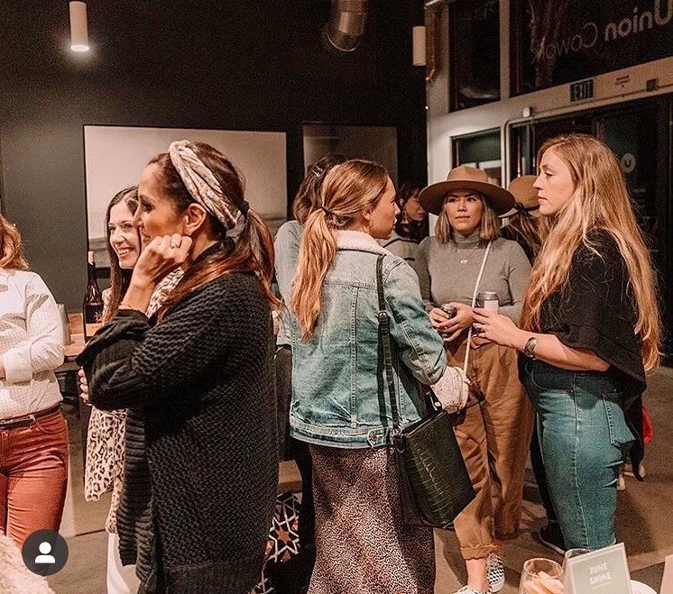 Women Empowering Women ⚡️
⠀
Here&rsquo;s a snap of one of the great After Hours networking events by @damescollective.northcounty a few weeks back.
⠀
Female entrepreneurs &amp; Innovators coming together at the Workshop! A perfect place for a night l