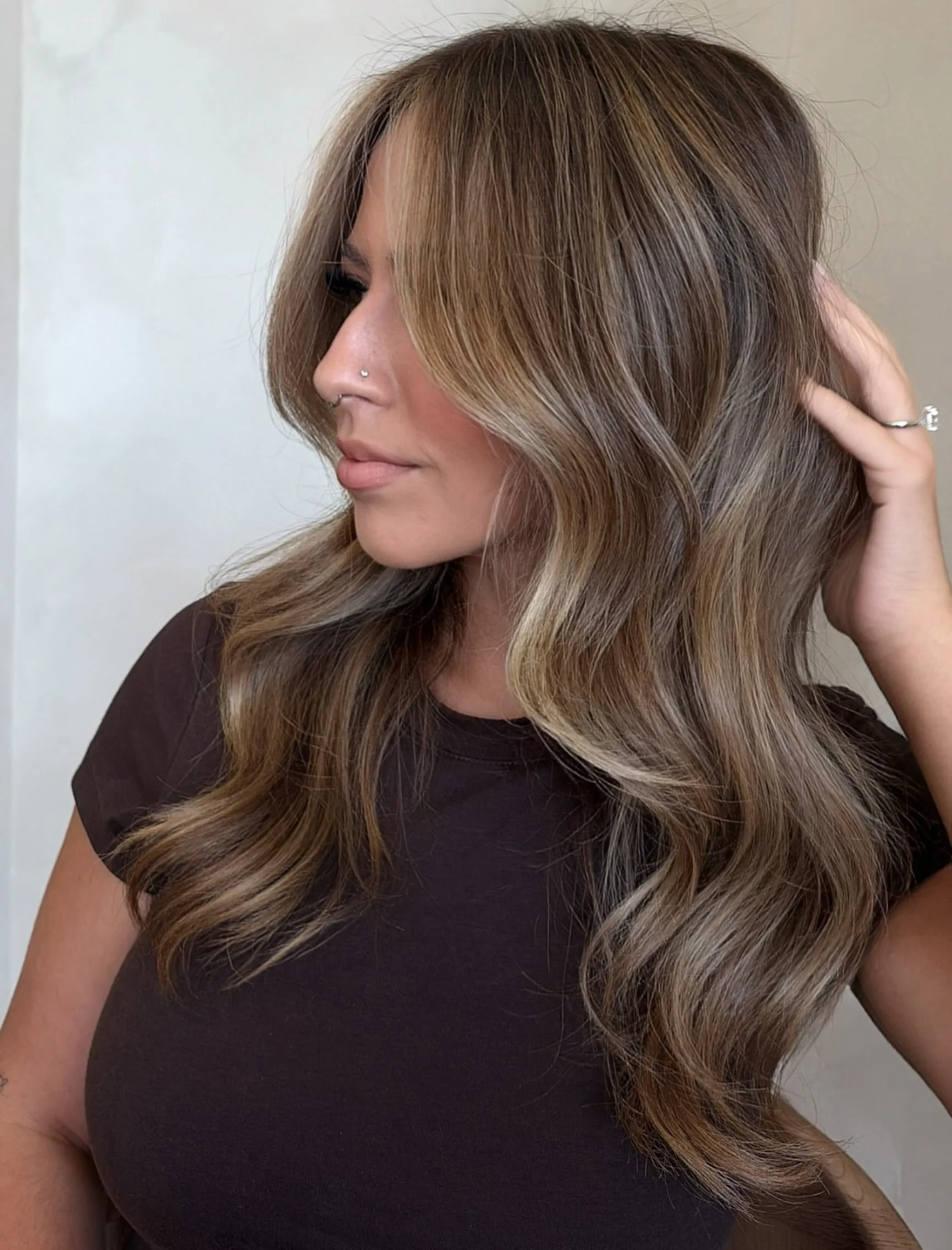soft fall color made for you 🍂

stylist: @hairby.syds