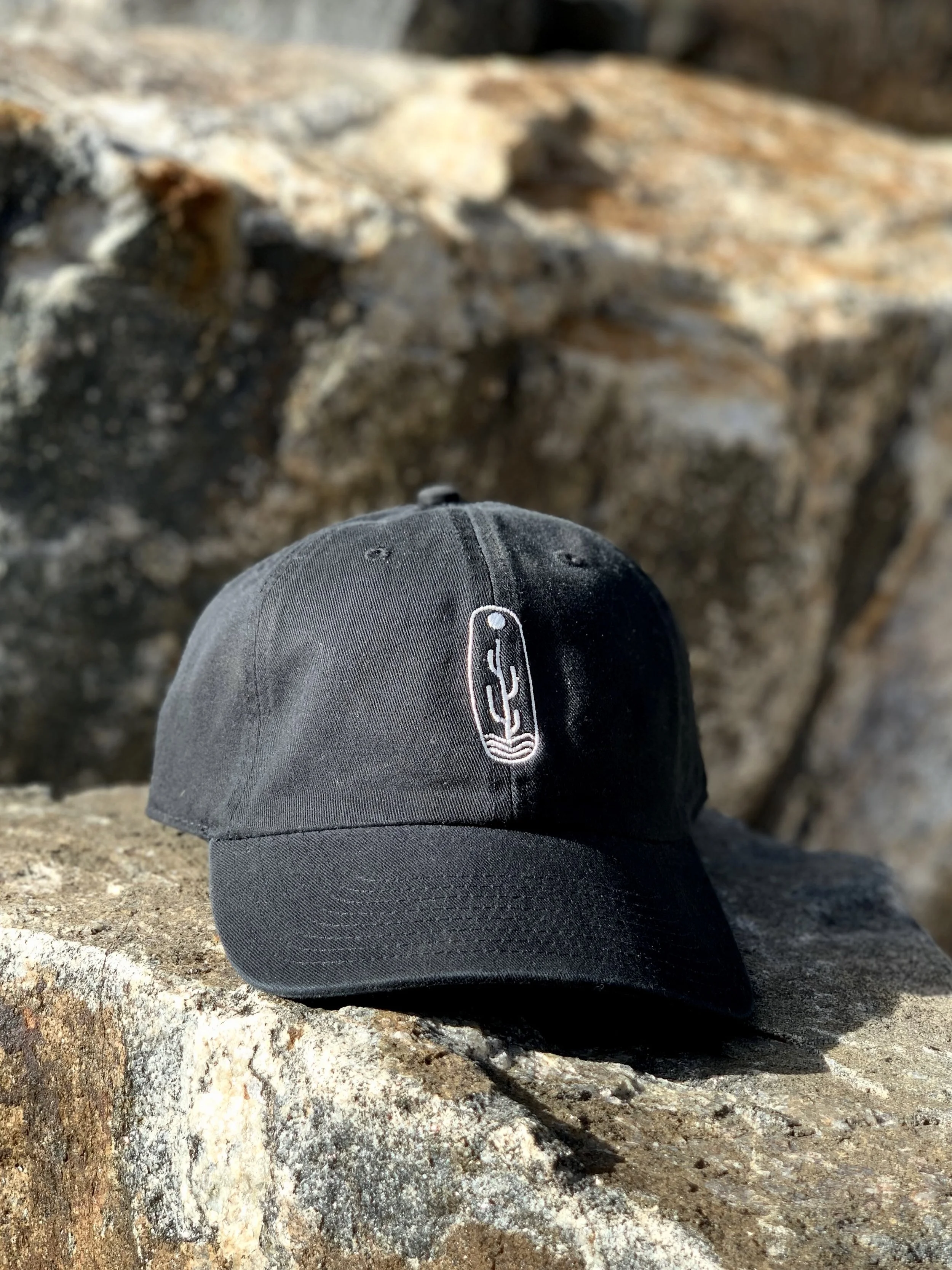 Embroidered Cactus Dad Hat