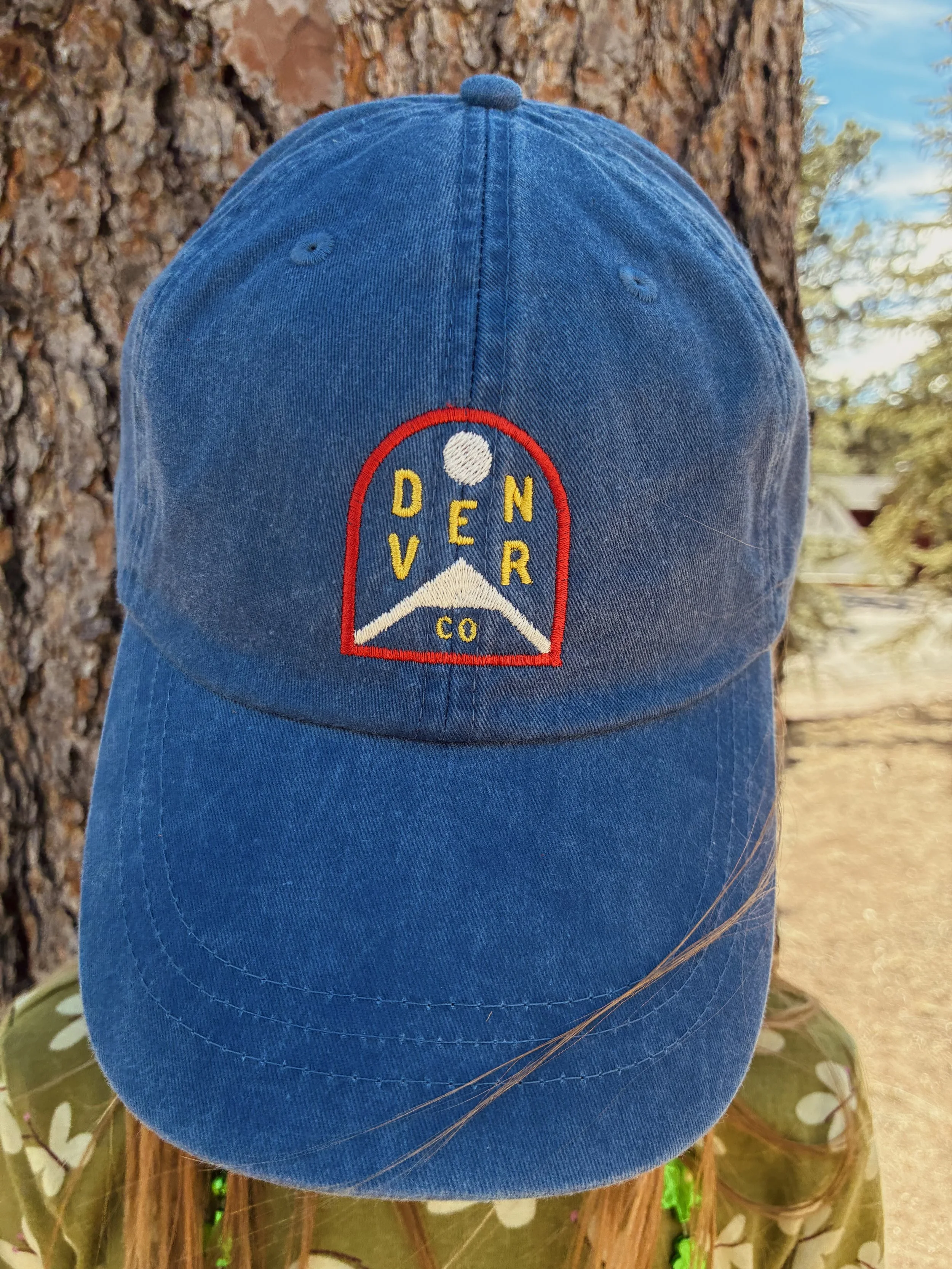 Embroidered Denver Dad Hat