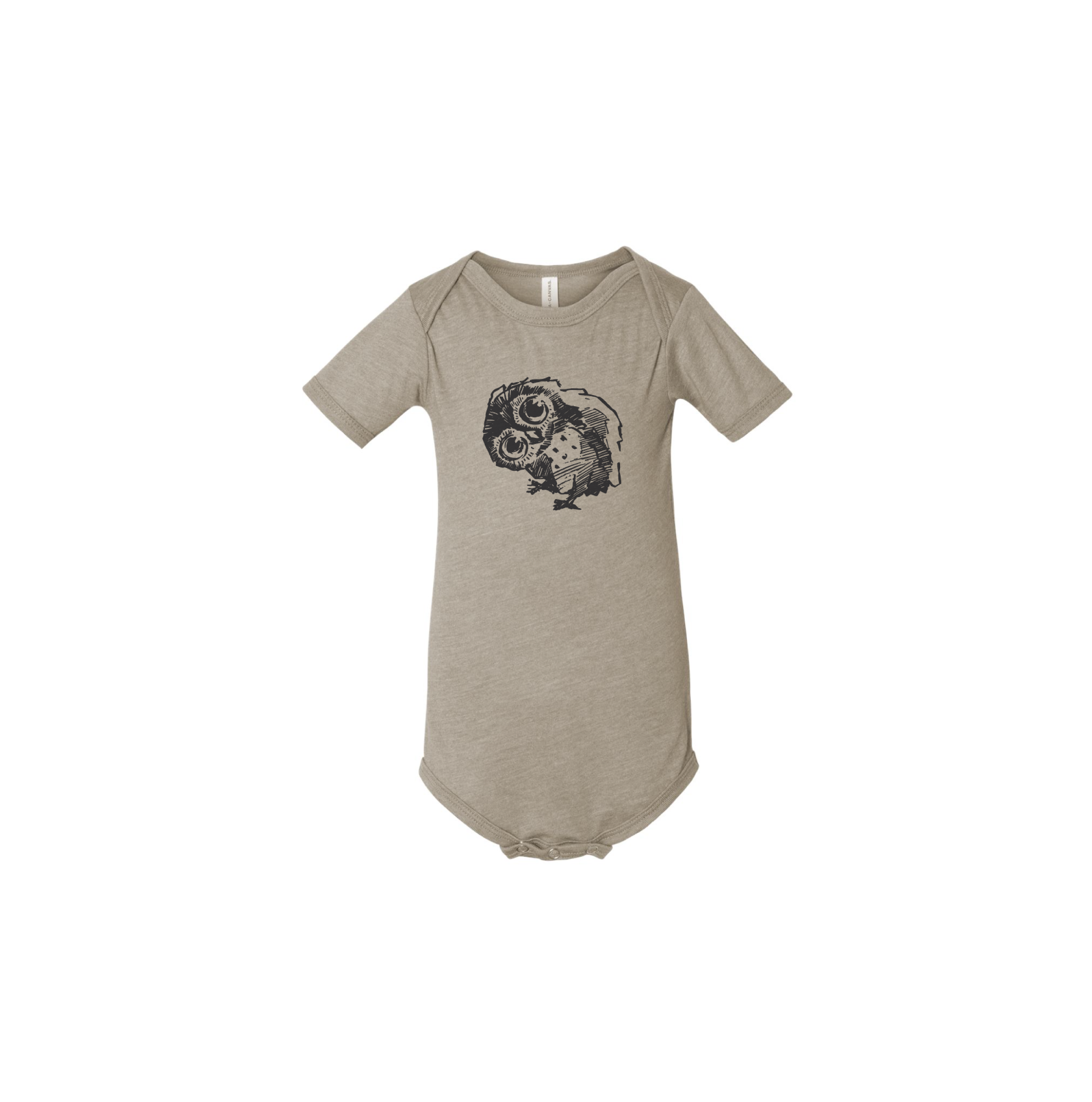 Cute Owl Baby Onesie