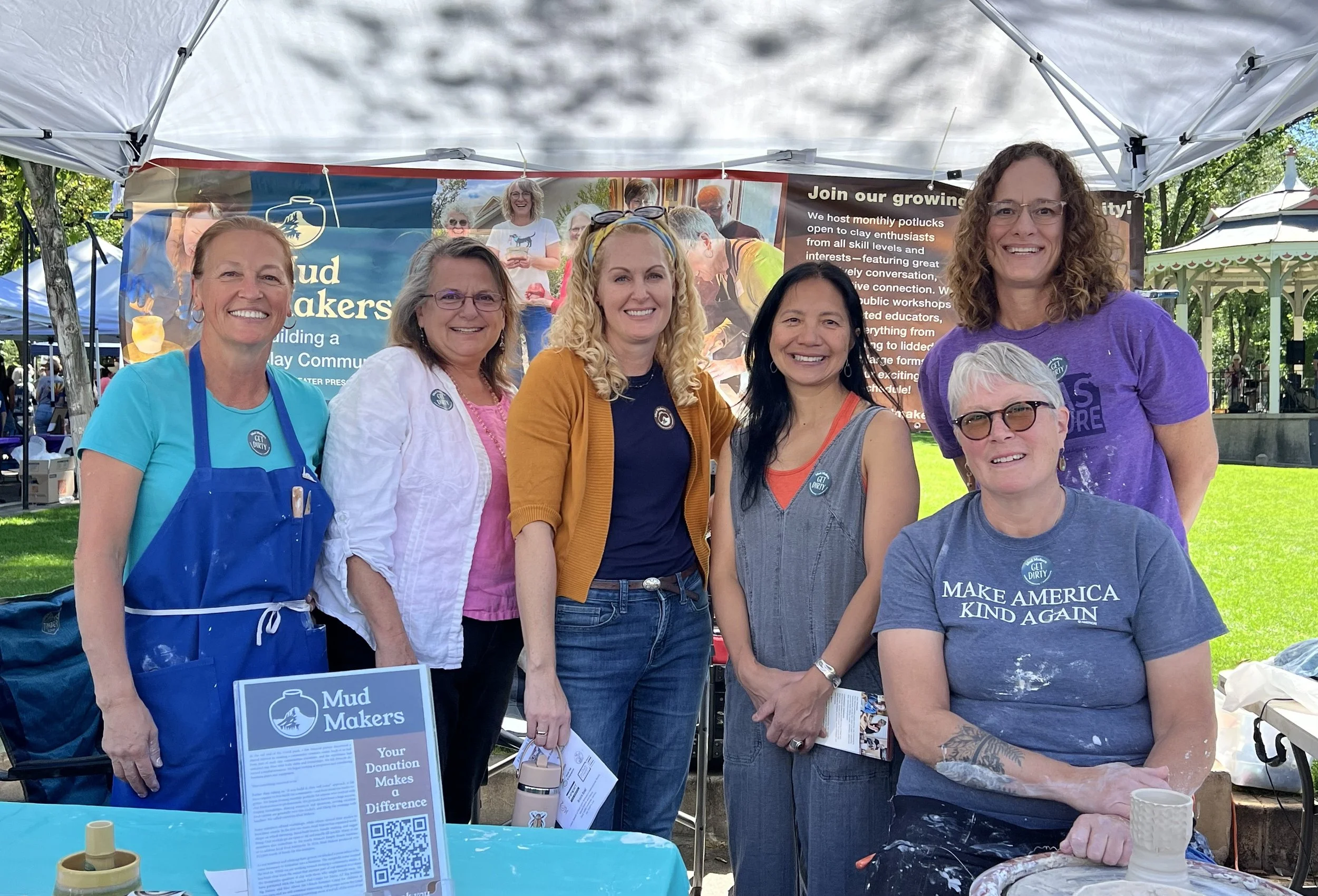 Mud Makers at the Women’s Empowerment Breakthrough Conference 