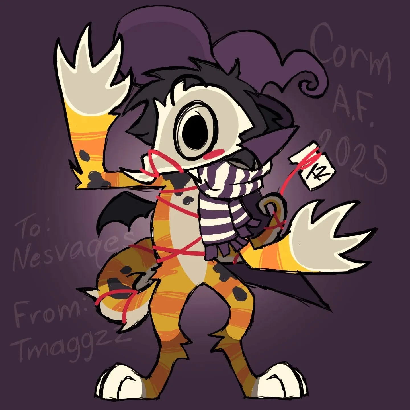 First attack of Art Fight! 
#artfight #artfight2025 #teamcrystals