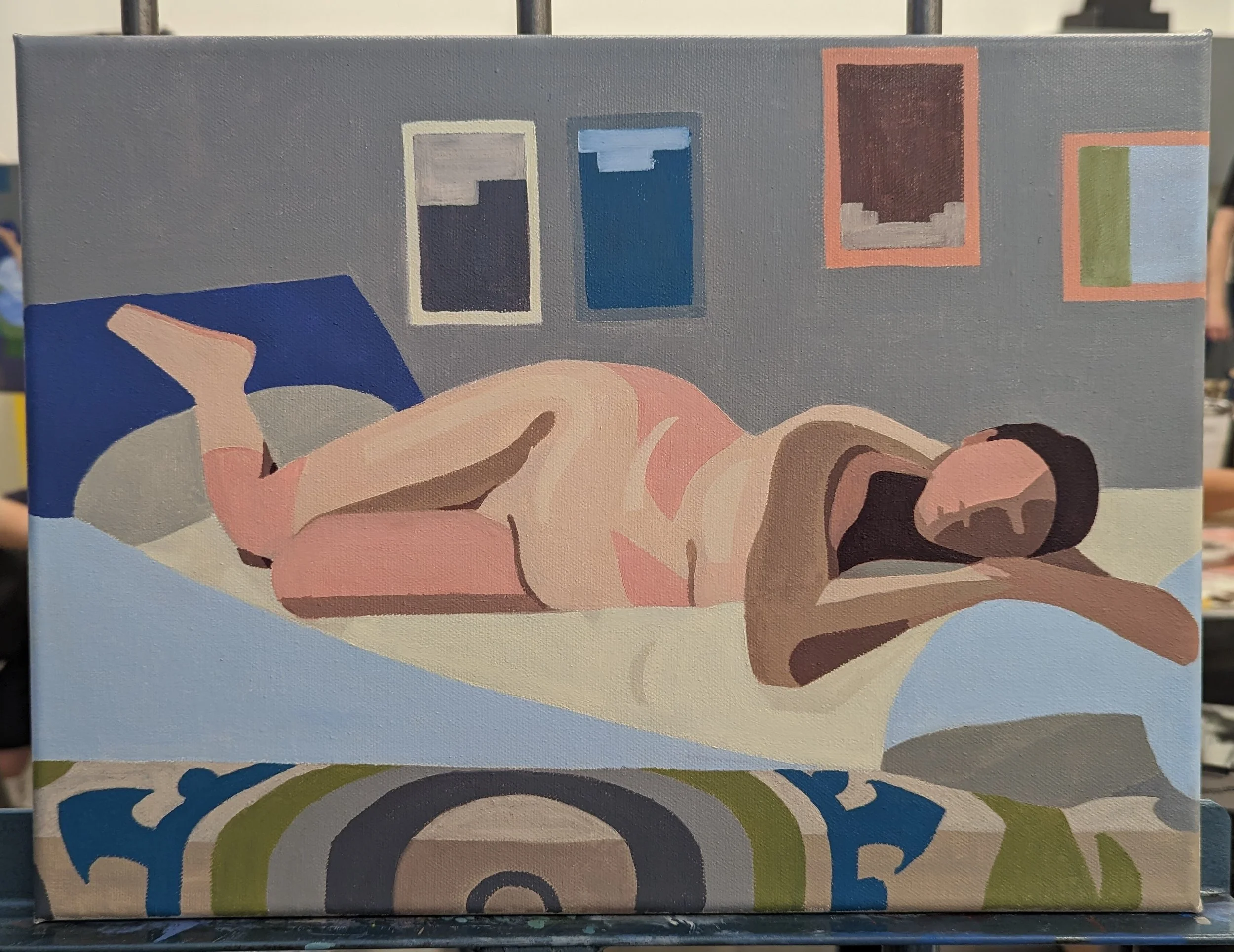 Nude Portrait, 03/2023 Oil on canvas