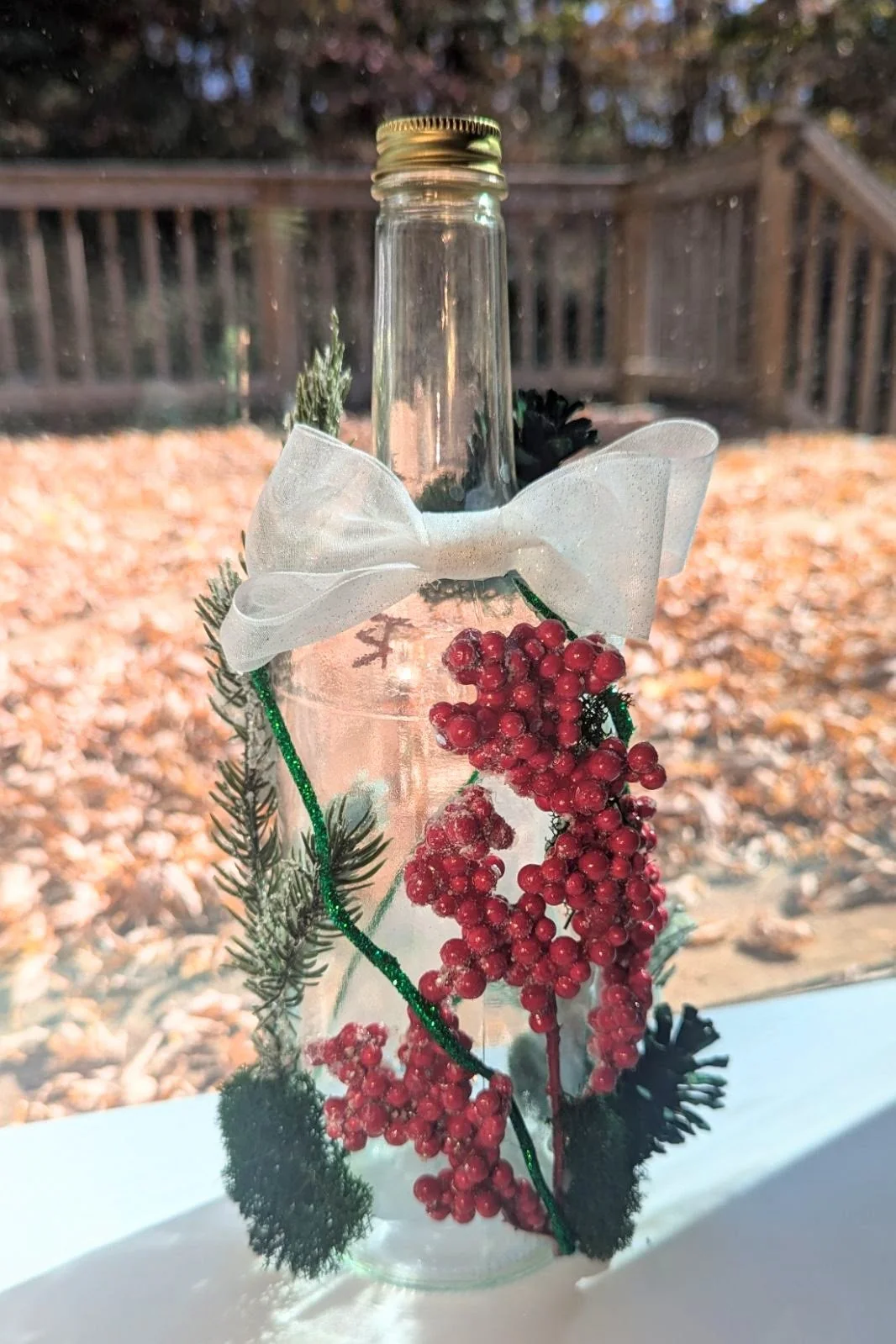 Christmas bottle, 12/2024