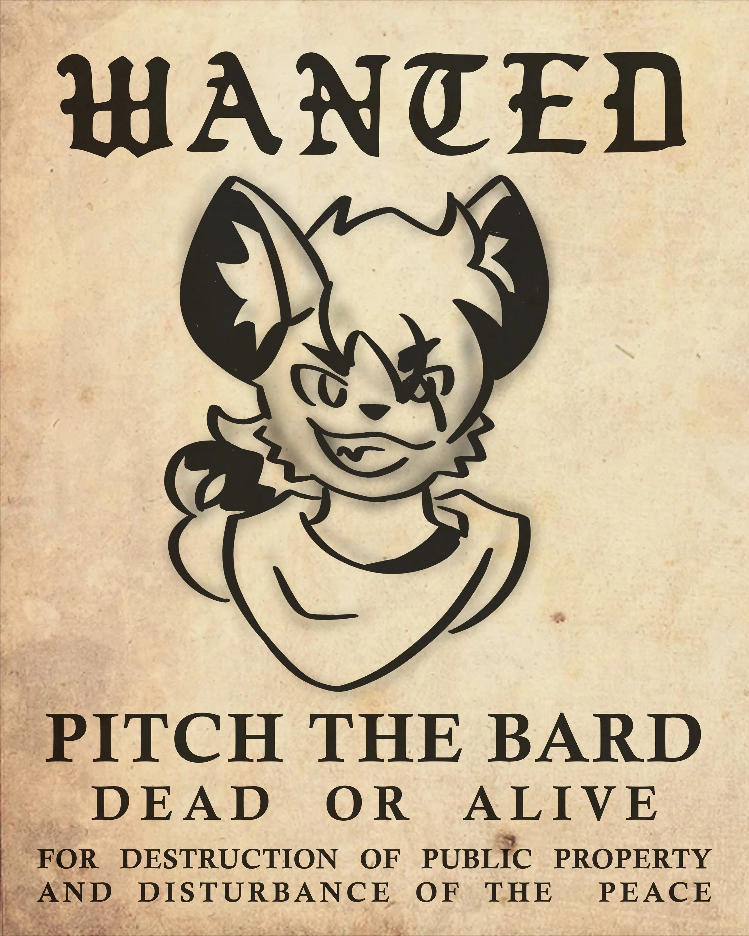 Fantasy Posters 7 of 7 (Wanted poster), 09/2023