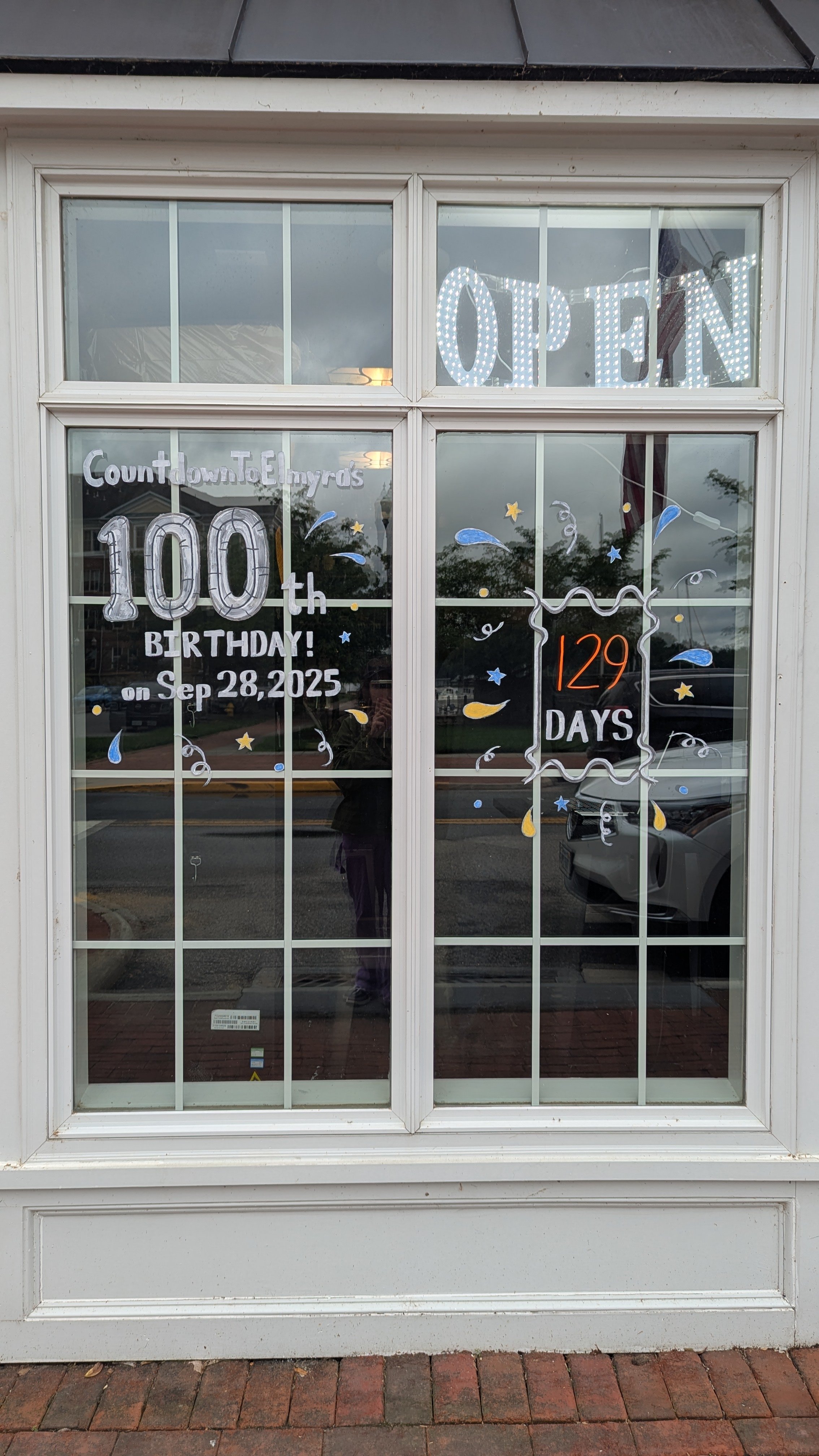 Birthday Mural, 05/2025 Acrylic on Glass.

Painted for The Spot at 551 Harbor Side St, Woodbridge, VA 22191