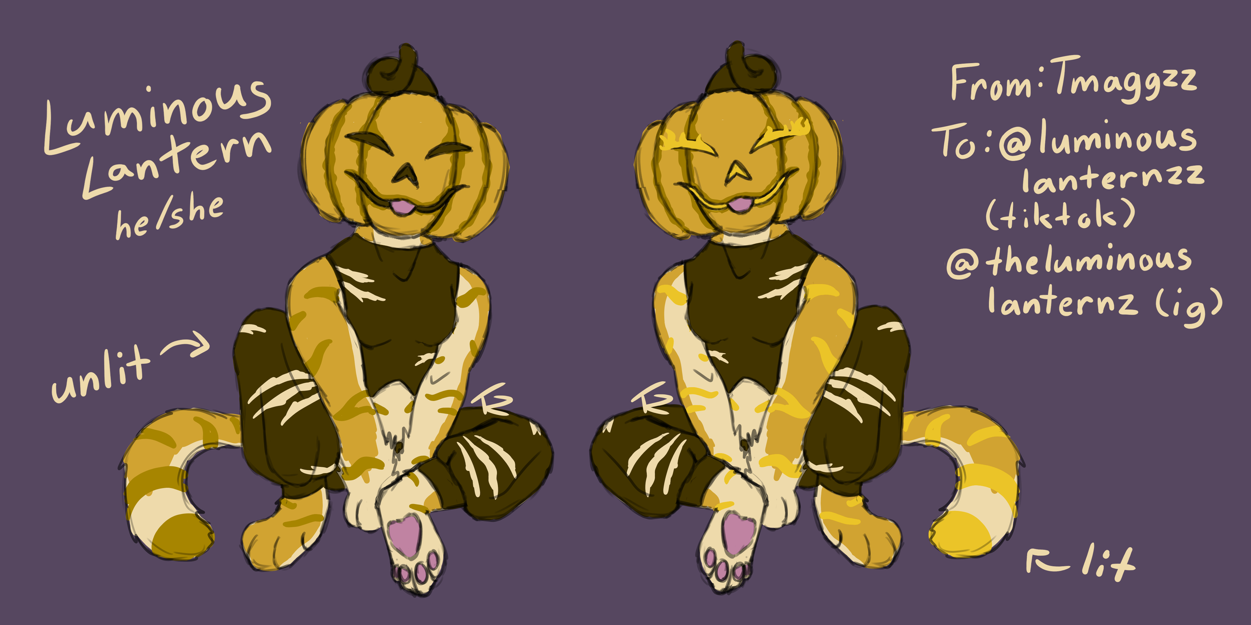 Luminous Lantern, 01/2025 Gift for Luminous Lanternz of their original character