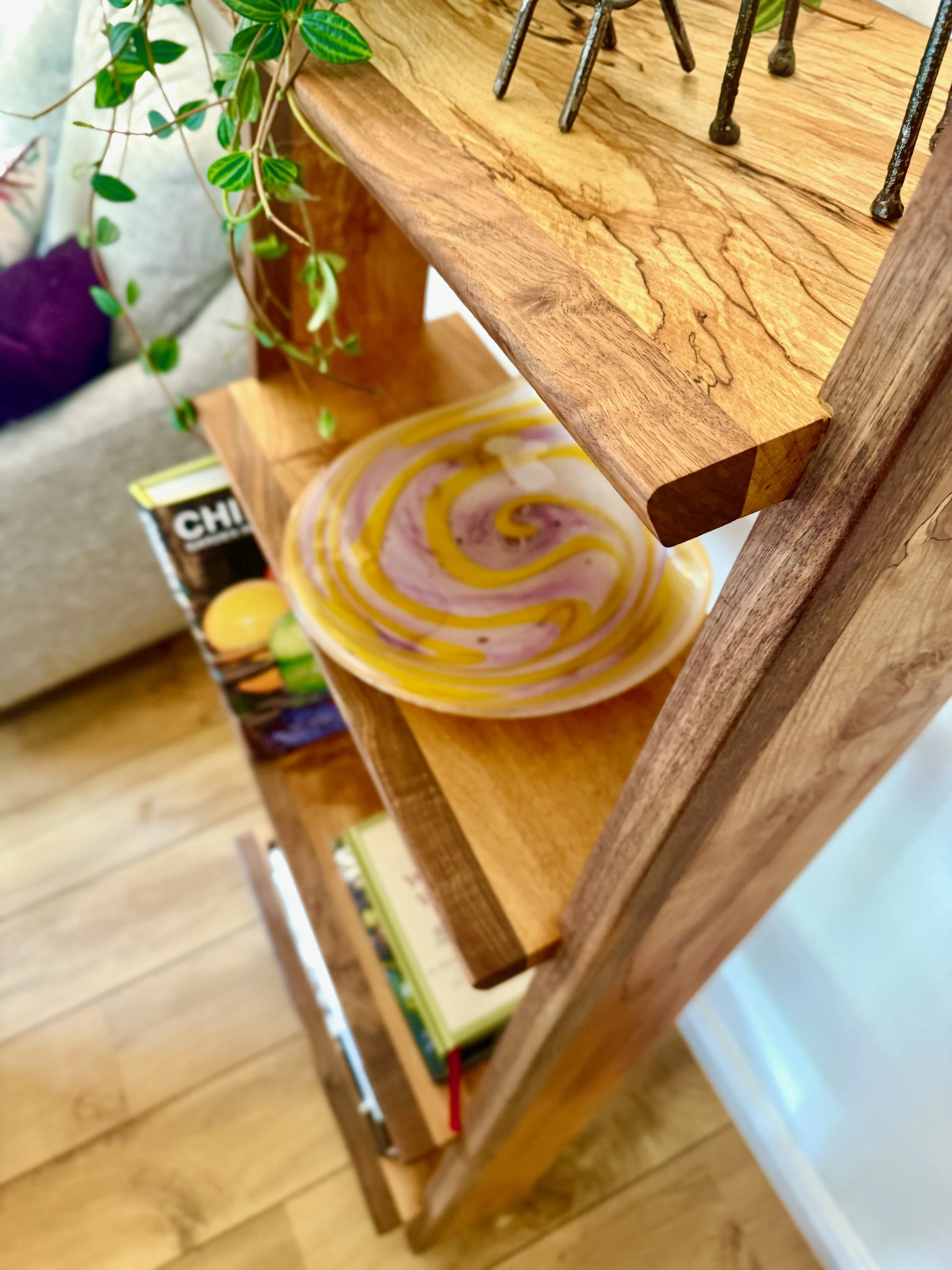 Handmade Furniture 4 Ladder Shelf in situ view 4