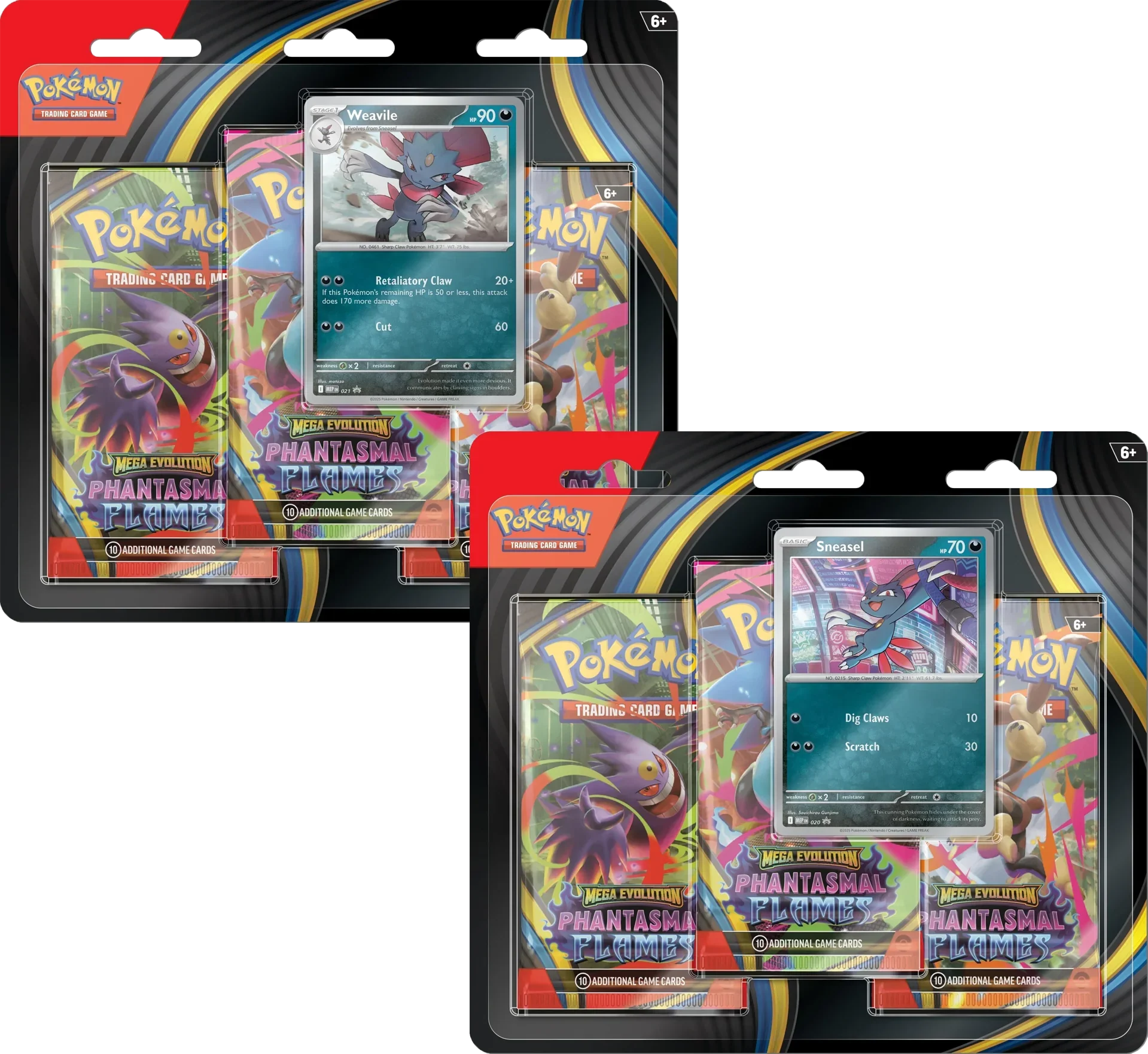 Phantasmal Flames 3 Pack Blister - Randomly Selected