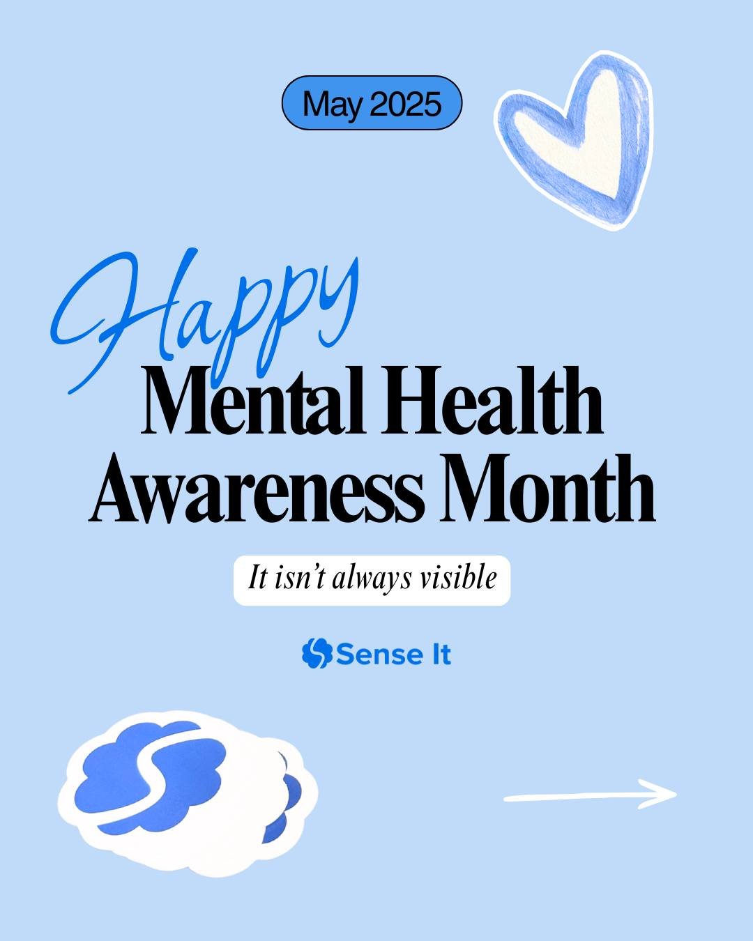 Your struggles are valid, even the ones no one else sees. 

Happy Mental Health Awareness Month! 

#MentalHealthAwarenessMonth #NervousSystem #SensorySupport #NeurodivergentLife #HiddenStruggles
