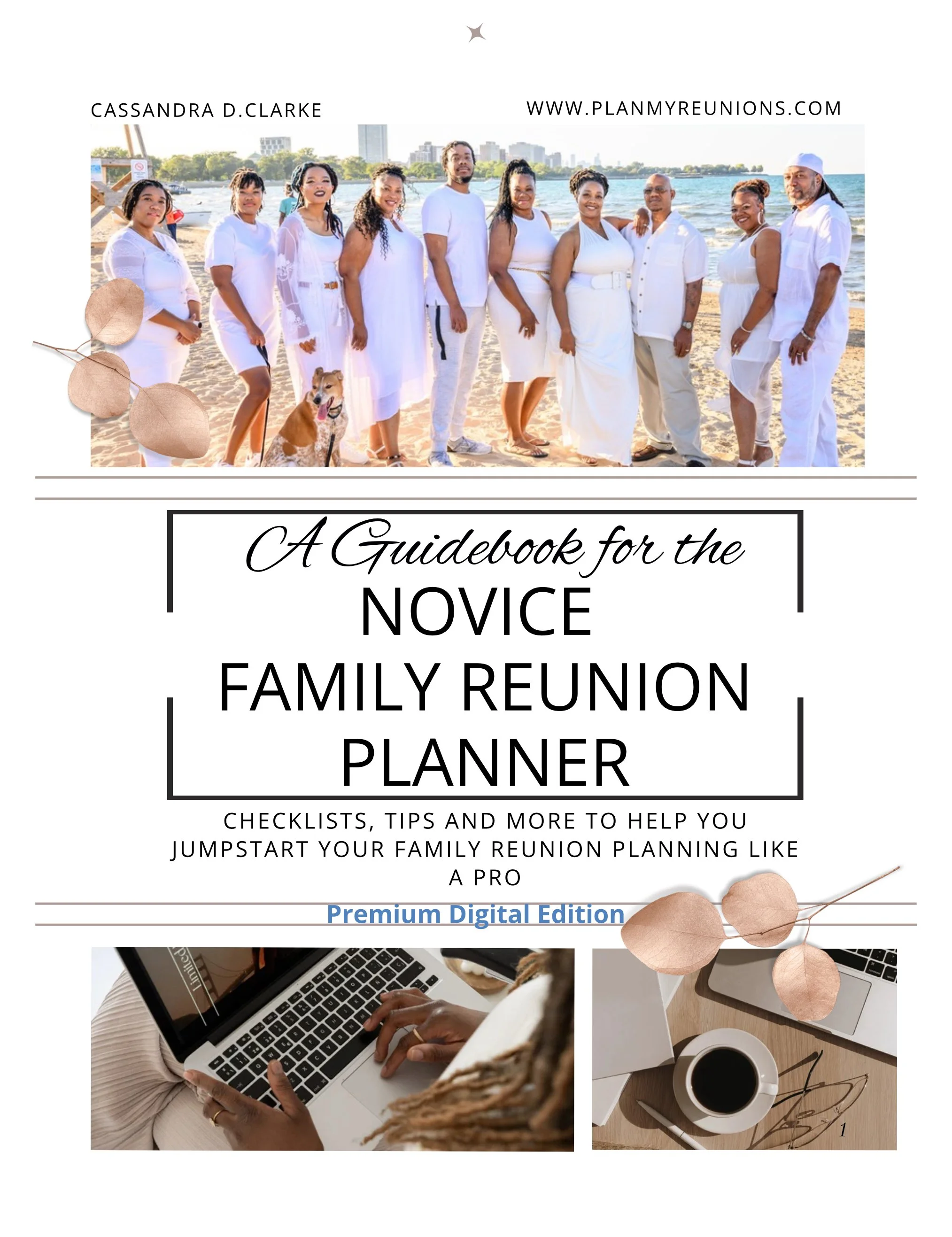 A calendar open to April 2020, a basket of cookies, and a cup of coffee on a white wooden table.