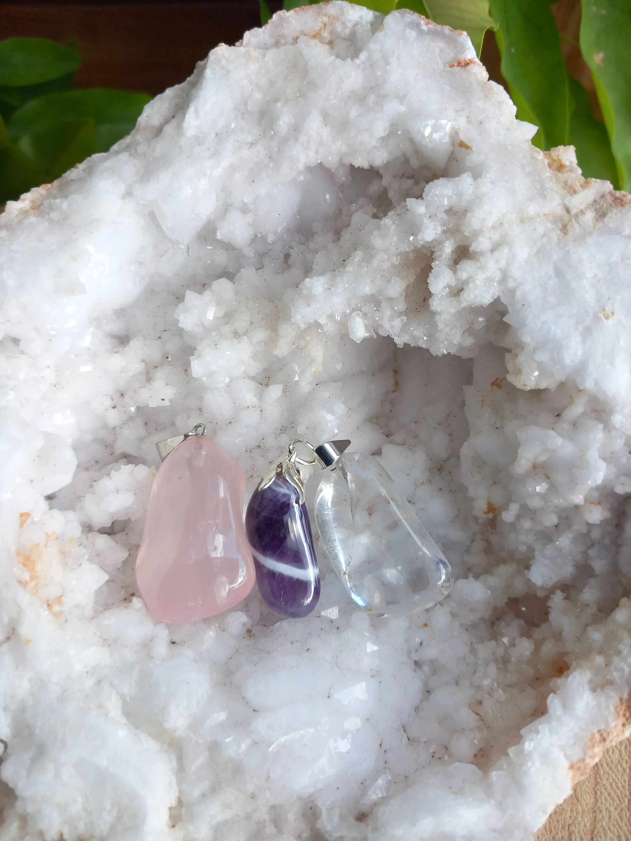 Pendentifs Triangle d'Or - Holy Trinity set de 3